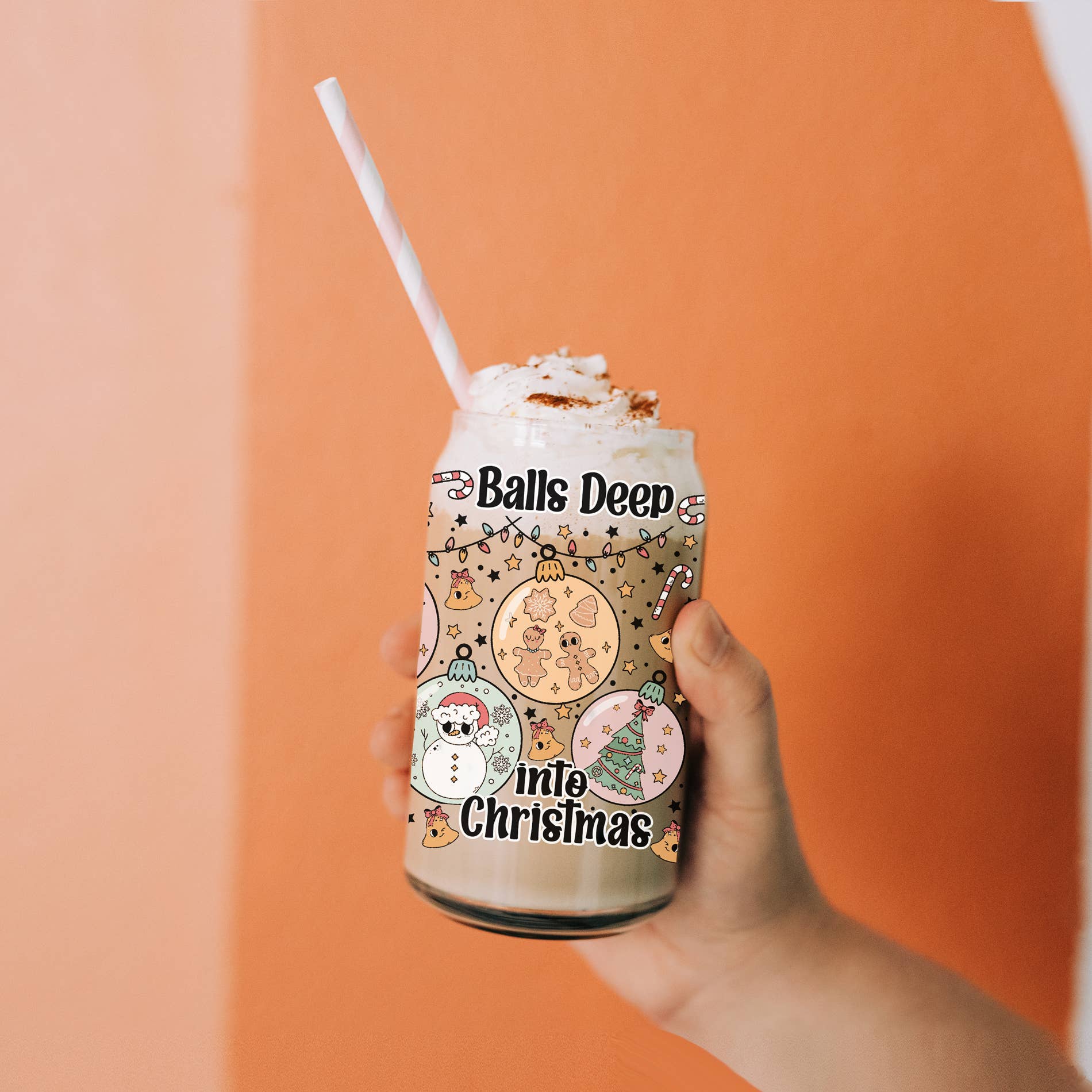 Gia Roma – wholesale Coffee mug – Sparkly Sequin Christmas Bow Decor Gift, Colorful Glass Cups8