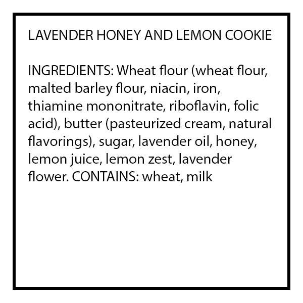 Yellowstone Foods - Wholesale Cookie - Lavender Honey & Lemon Cookie Frozen Dough Pucks3