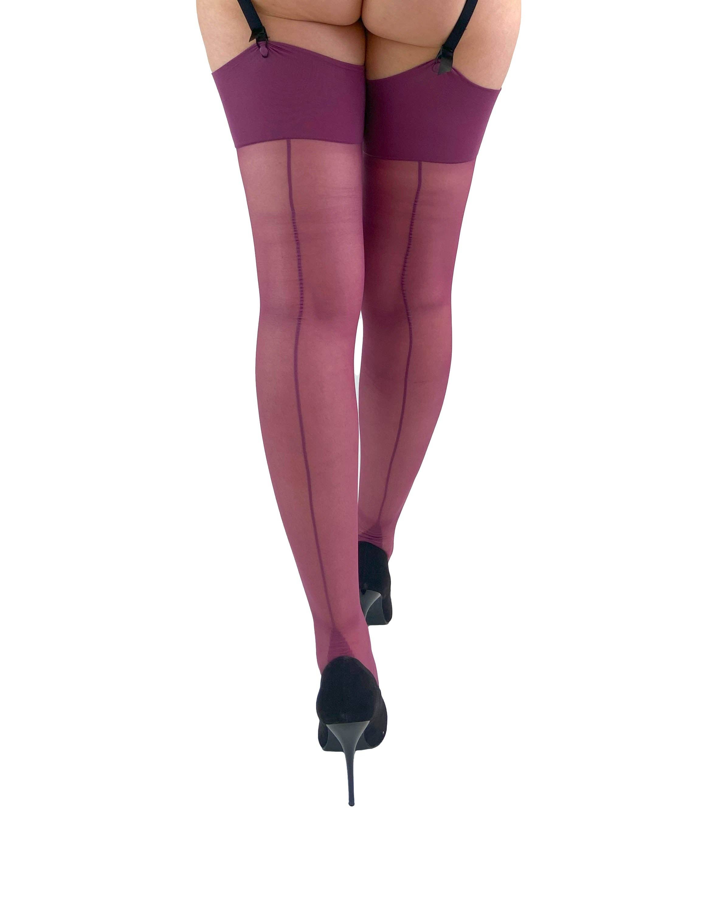 Pamela Mann - Wholesale Pantyhose - Women's - Premium Coloured Seamed Stockings12