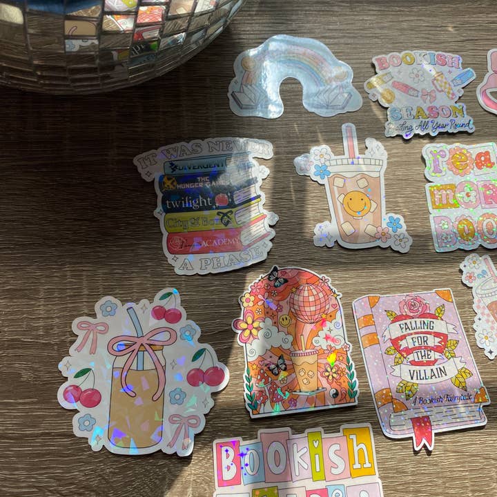 Sun Moon & Stars Co. - Wholesale Sticker - Bookish Stickers22