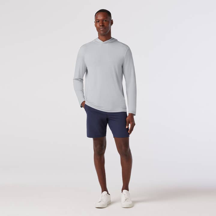 Knox LS Hoodie - Aluminum for wholesale by Mizzen+Main