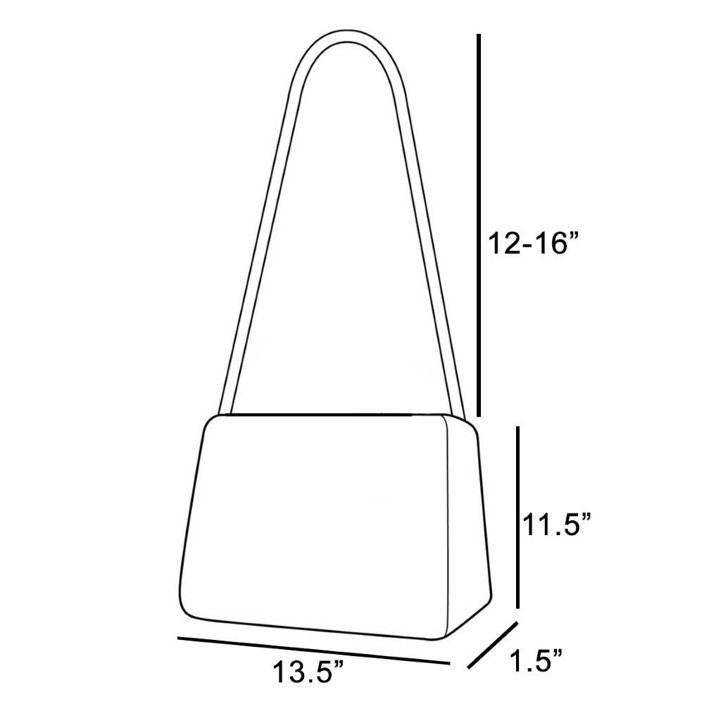 Collections by Fame Accessories - Venta al por mayor Bolso con correa - Mujer - Bolso de hombro con flecos de ante y ribetes de remaches4