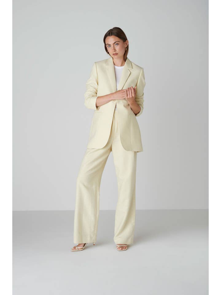 Floria - Wholesale Blazer - Women's - Janne Blazer - Golden Sand1