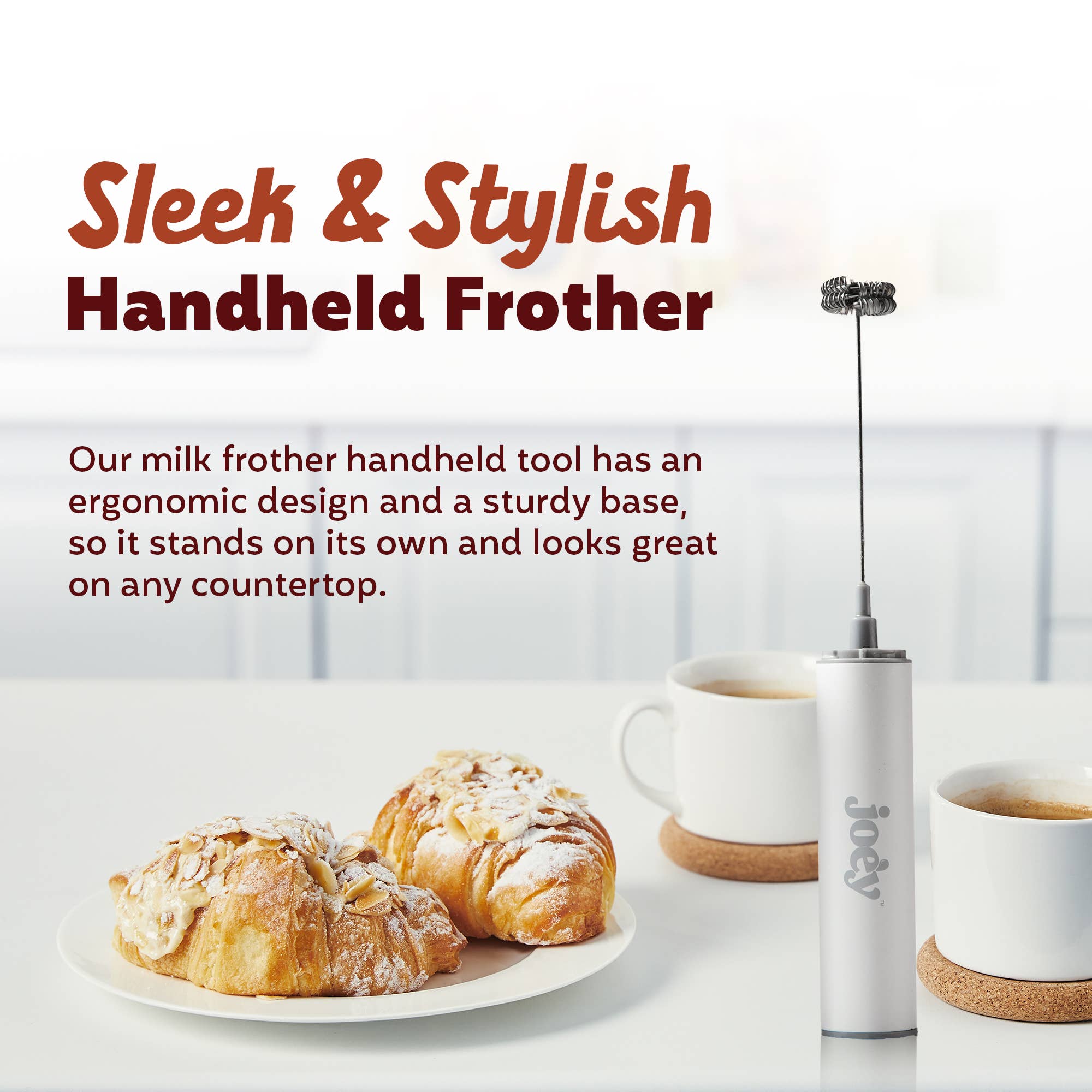 Joe'y - Wholesale Kitchen Tool/Gadget - froth'y - The Handheld Frother - 6 units/case6