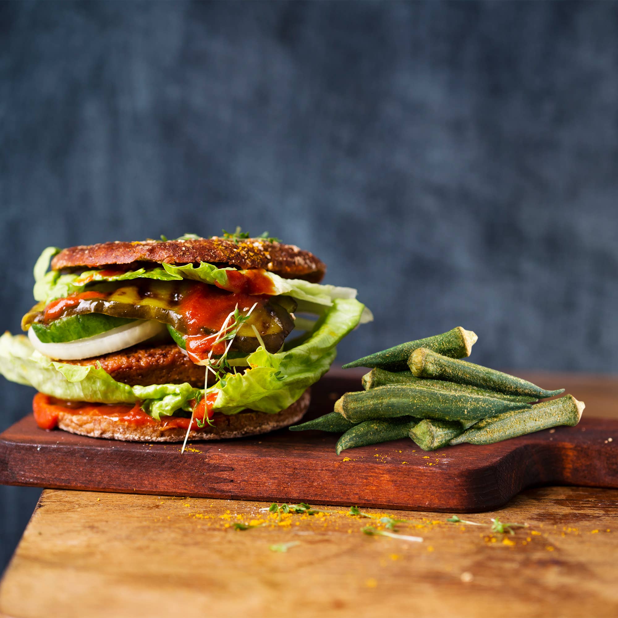 Frubites - Wholesale Dried/Dehydrated Vegetables - Frubites Spiced Okra Snacks | Healthy Veggie Snacks | 0.89oz1