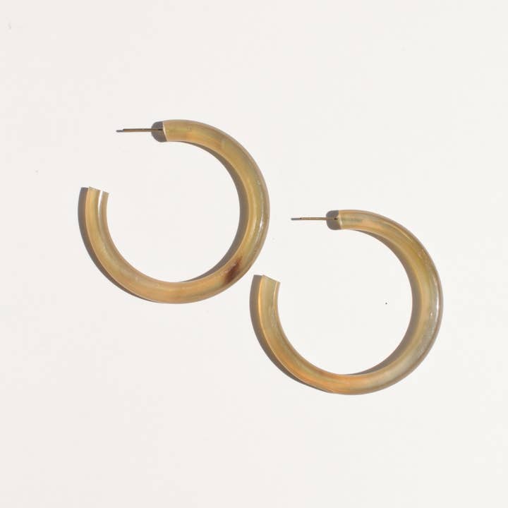 Rover & Kin - Wholesale Hoop Earrings - Horn Essential Hoops