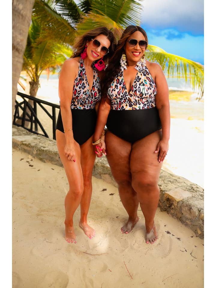 Jess Lea - Wholesale One Piece Swimsuit - Women's - Vacation Cove Halter Swimsuit1