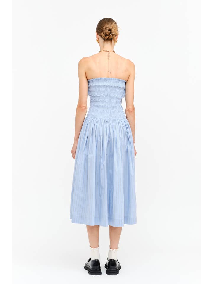 bleu Robe Selma en vente sur Faire4