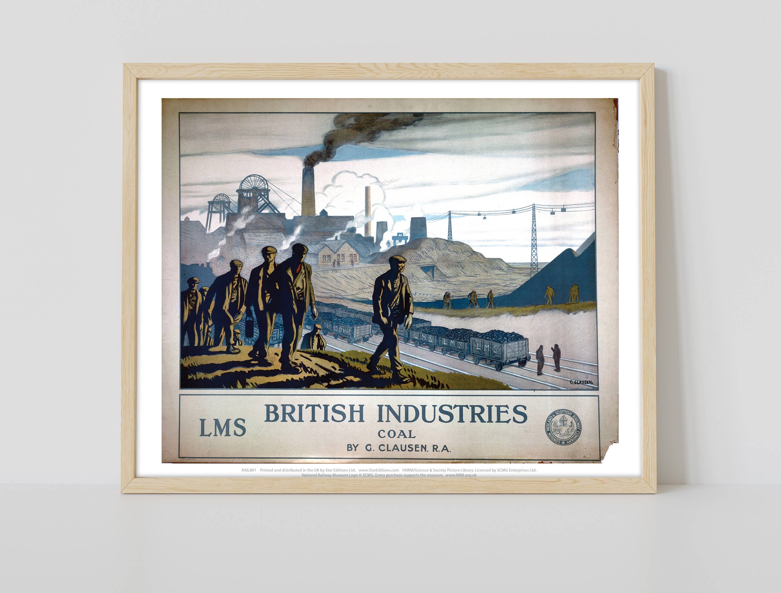 Star Editions – wholesale Konsttryck – Lms British Industries Kol - 11 x 14 ”Premium Konsttryck1