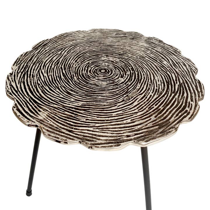 Voglrieder - Wholesale Side Table - Side table metal decorative table Hilton ø 35 x H 46 cm round A8