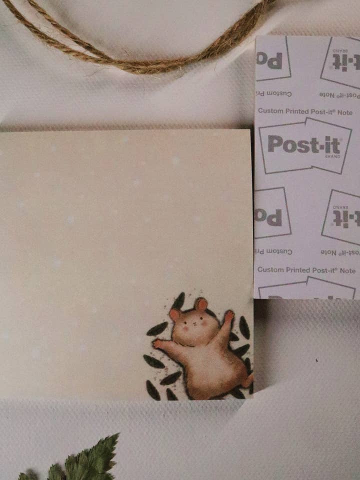 Hamster Post-it para venta al por mayor de cozychillart