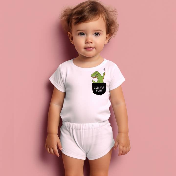 T-Shirt per bambino Just fOr Fun Dyno per la vendita all'ingrosso da parte di Emogifts