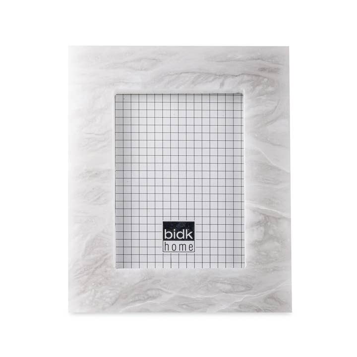 BIDKhome - Wholesale Picture Frame - LP White Marble Photo Frame for 4"x6"1