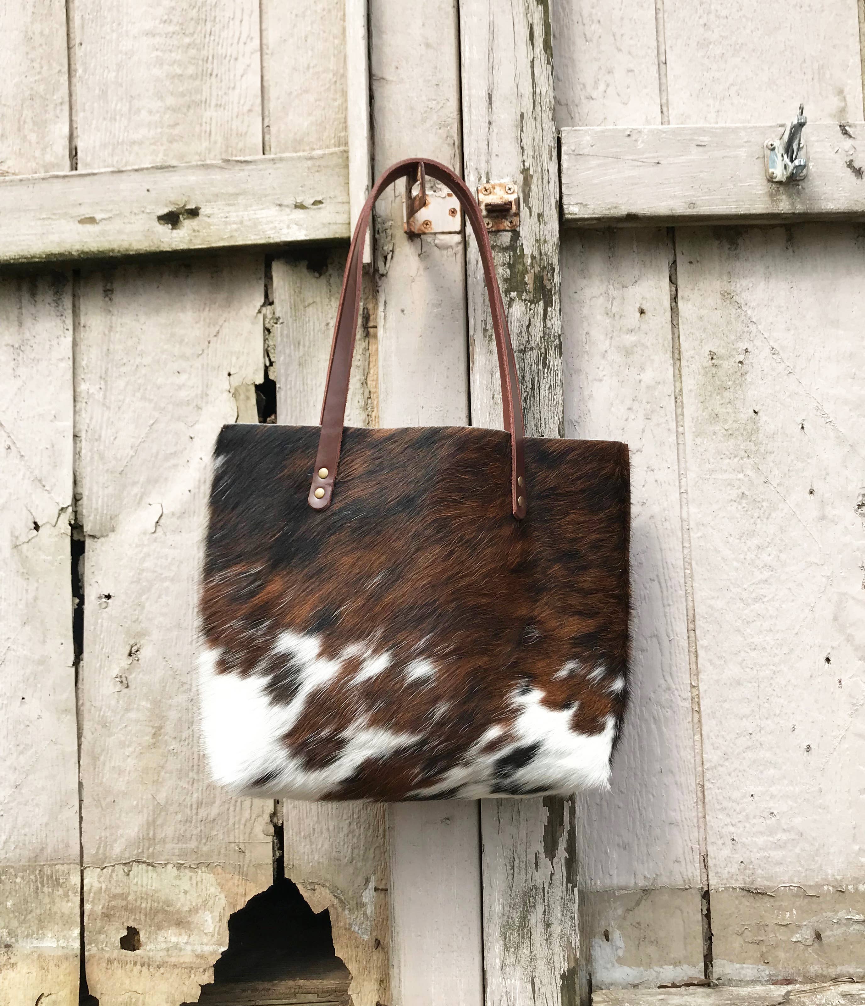 Hawks & Doves - Wholesale Tote Bag - Women's - Cowhide Tote Short8