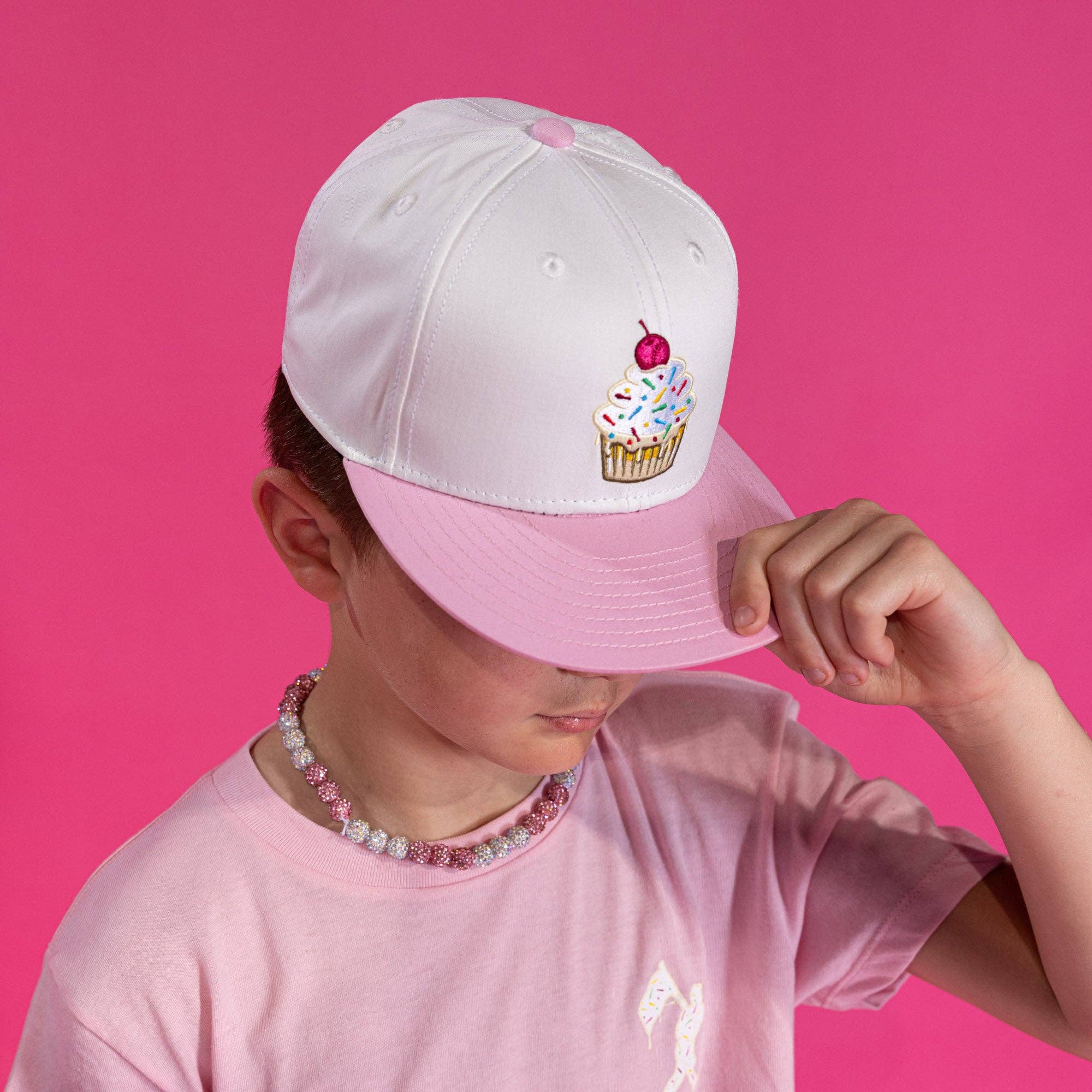 Baseballism - Wholesale Baseball Cap - Kids - Batter Up Bakery Confetti Cupcake Cap - Youth3