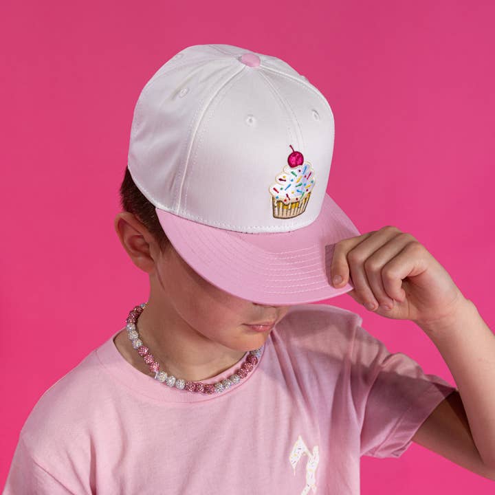 Baseballism - Wholesale Baseball Cap - Kids - Batter Up Bakery Confetti Cupcake Cap - Youth3