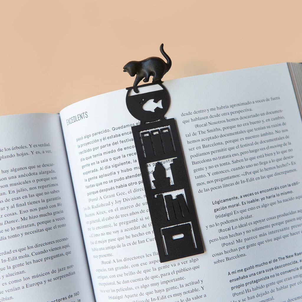 Balvi - Wholesale Bookmark - Fishing Cat Bookmark2