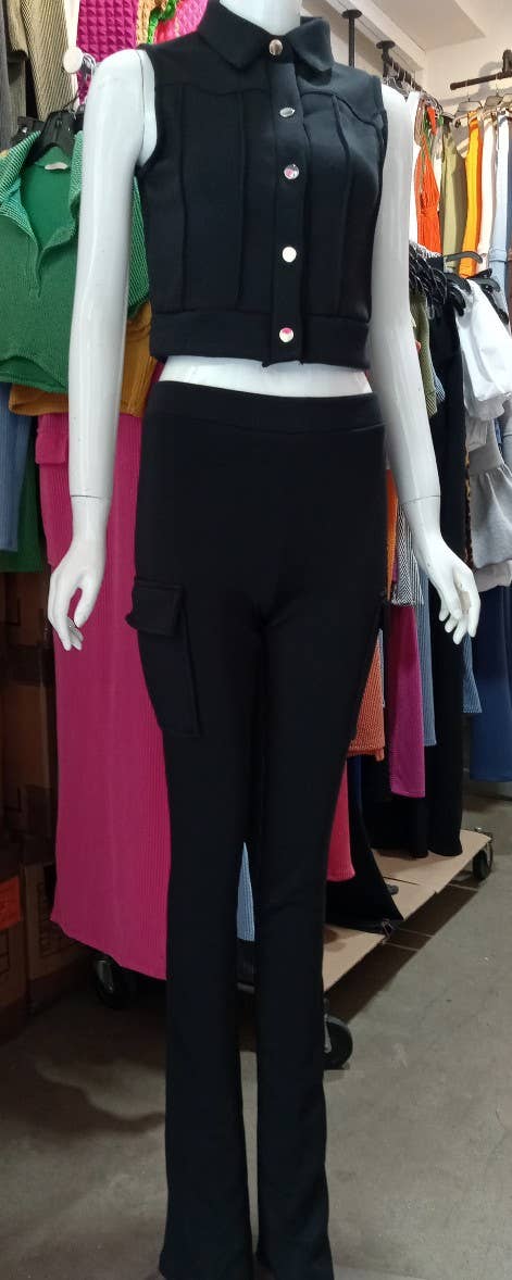 Boswell – wholesale Set med topp och byxa – Dam – BYXUPPSÄTTNING MED SCUBA-KNAPP FRAMTILL OCH FICKDETALJ6