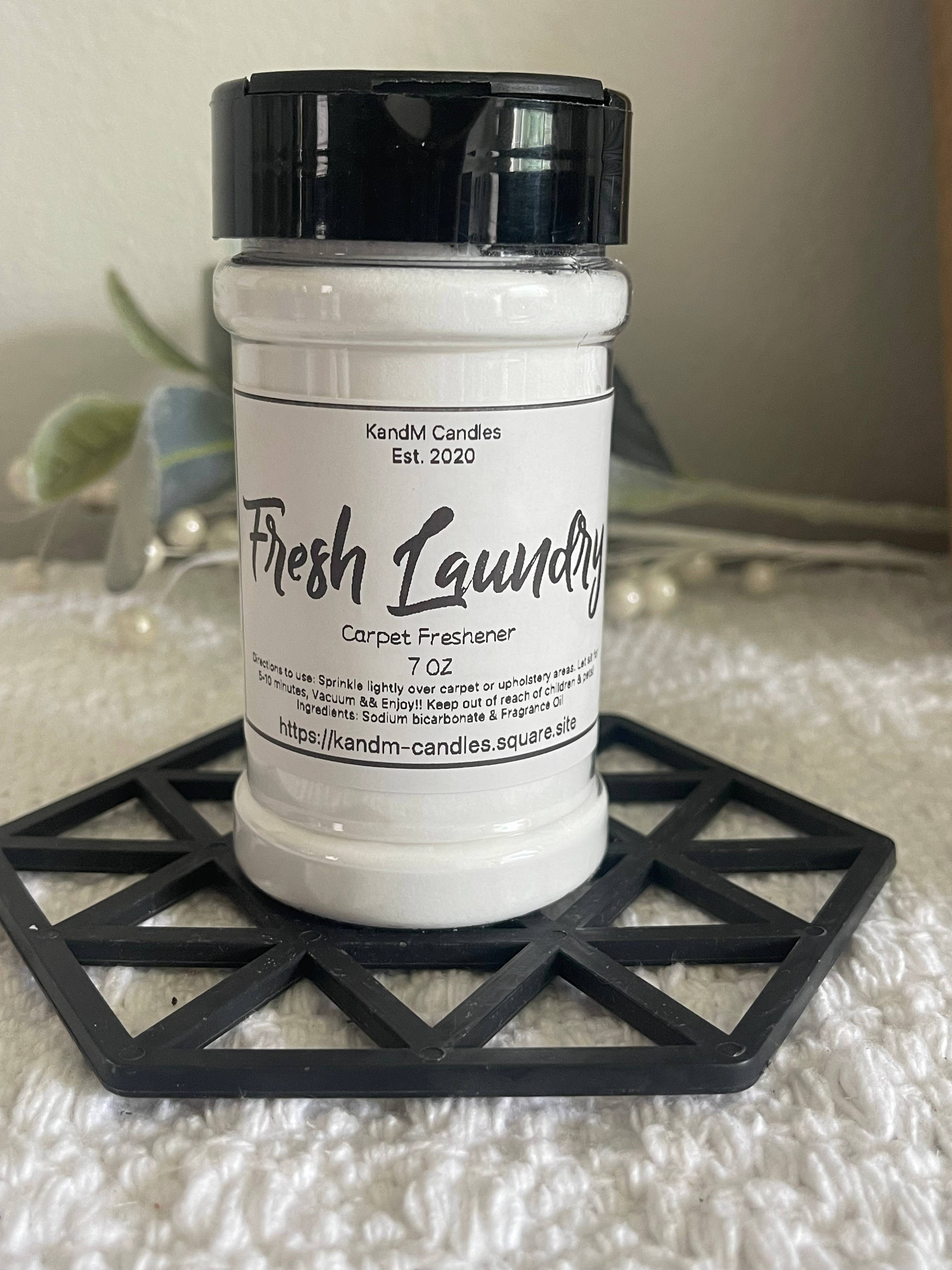 KandM Candles and Decor - Wholesale Rug Cleaner - 7 Oz Carpet Freshner8