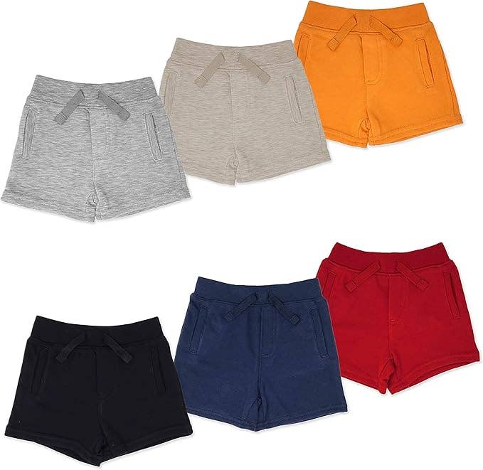 I-Wear Brands - Wholesale Shorts - Kids - Toddler's French Terry Cotton Shorts With Pockets3