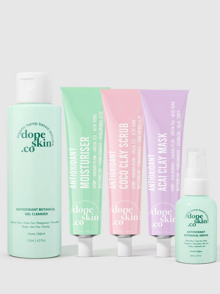 Botanisk Antioxidant Hudvårdskit. för wholesale av Dope Skin Co