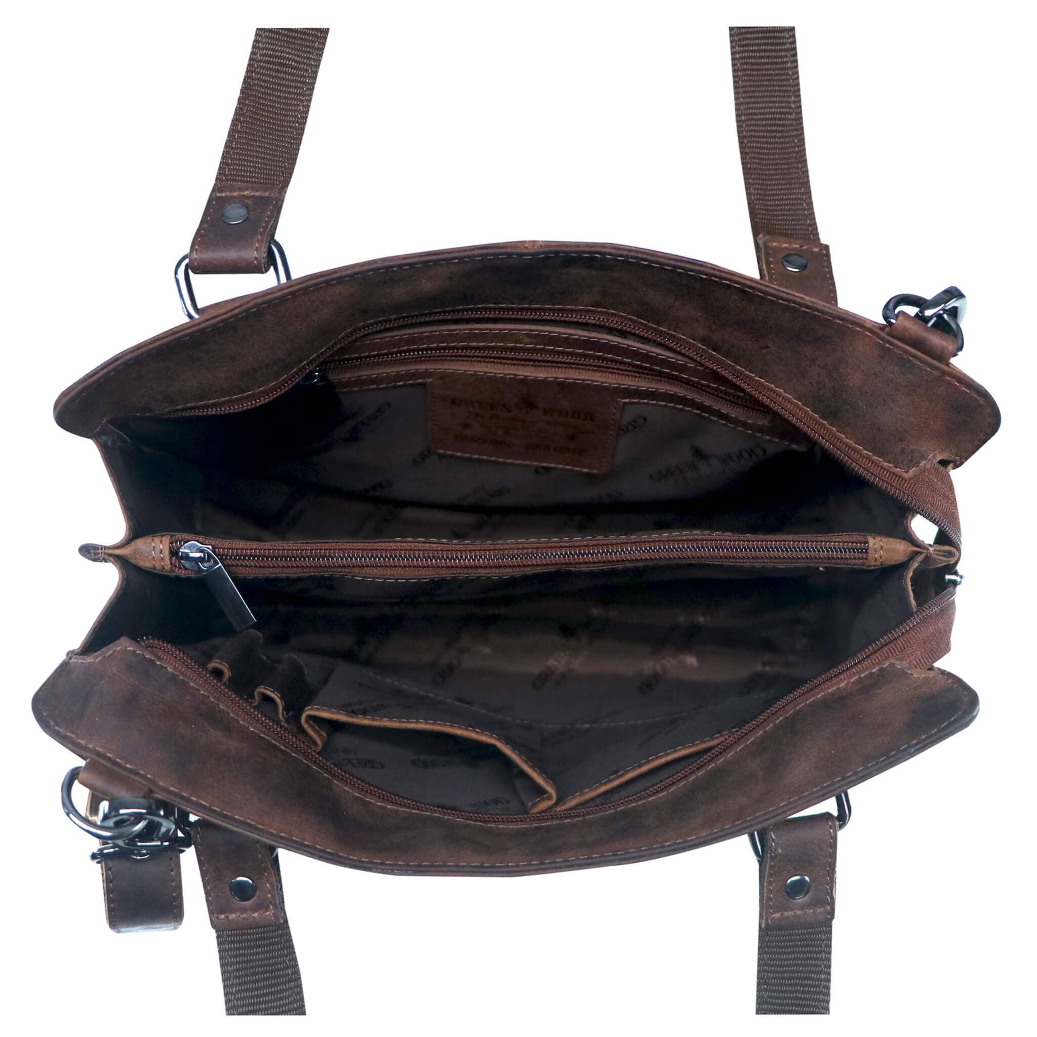 Greenwood – wholesale Axelremsväska – Dam – Greenwood Madi liten handväska i läder för kvinnor18