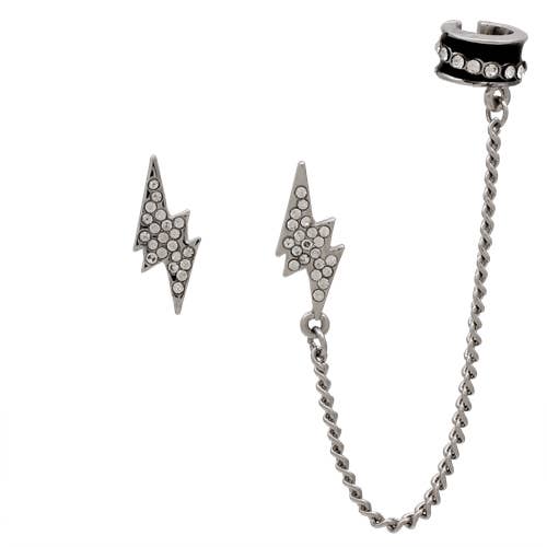 Western Fashion - Wholesale Cuff/Wrap Earrings - 22768 - Lightning Ear Cuff Earring