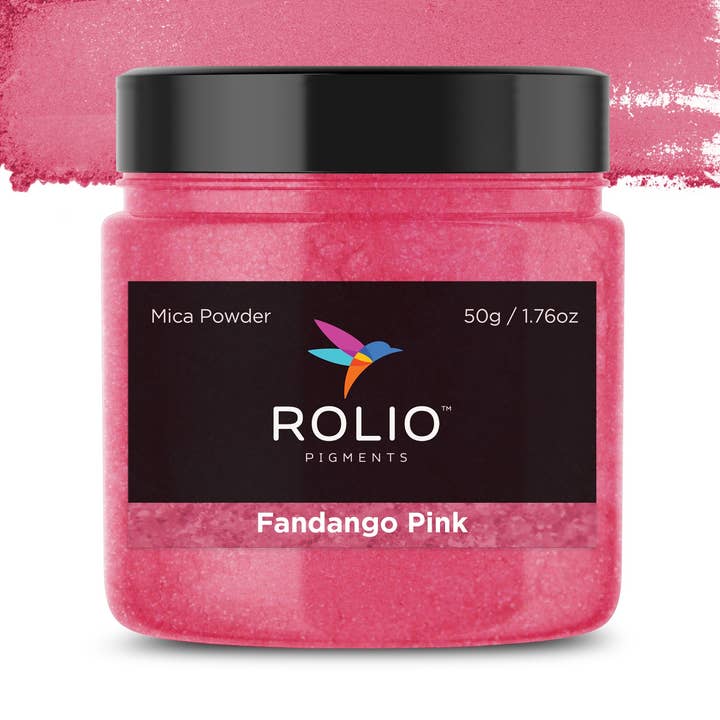 Poudre de mica rose Fandango pour la vente par Rolio Pigments