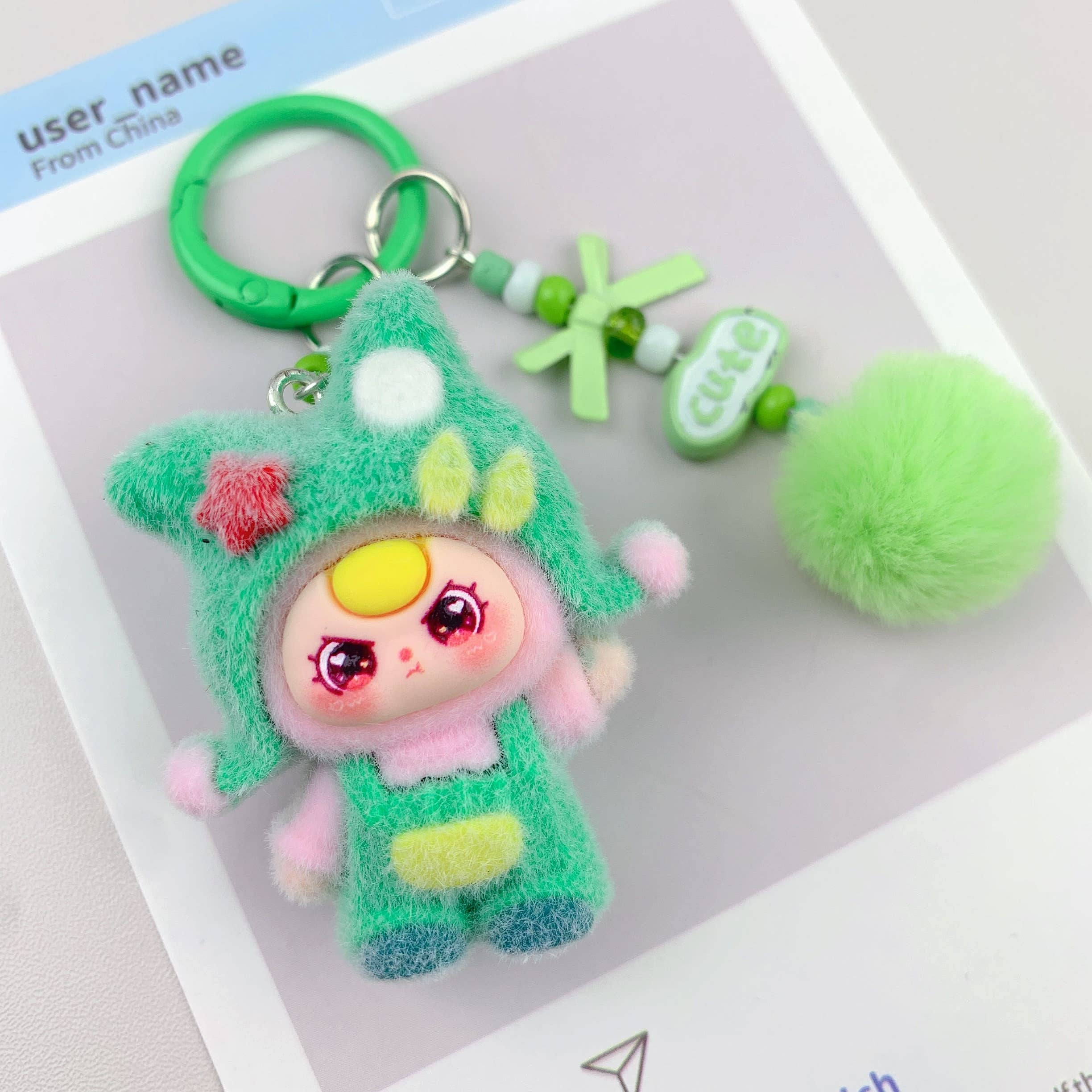 Lilyrosy（Duty free) - Wholesale Doll - Kids - Baby three keychain, gifts for her, holiday gifts3