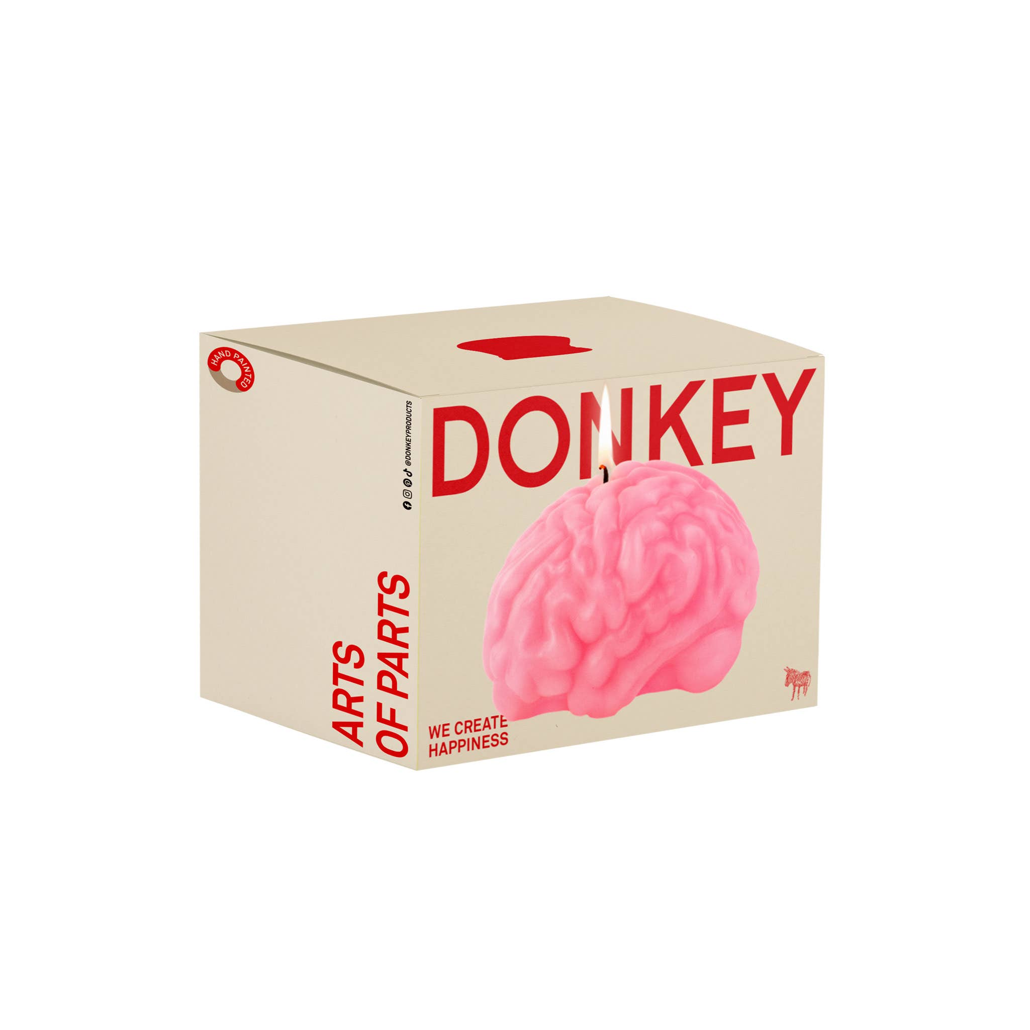 DONKEY - Wholesale Novelty Candle - Kunst der Teile Gehirn Kerze1