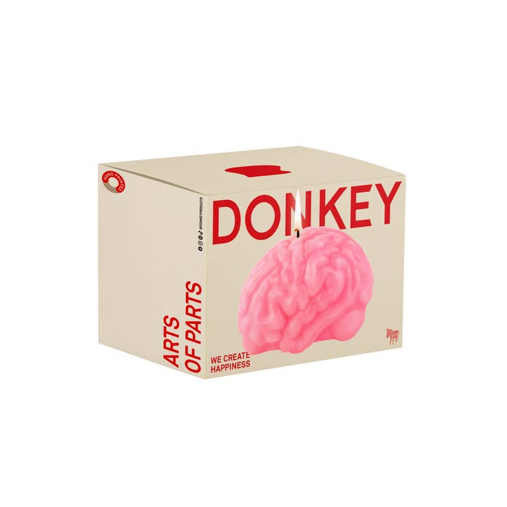 DONKEY - Wholesale Novelty Candle - Kunst der Teile Gehirn Kerze1