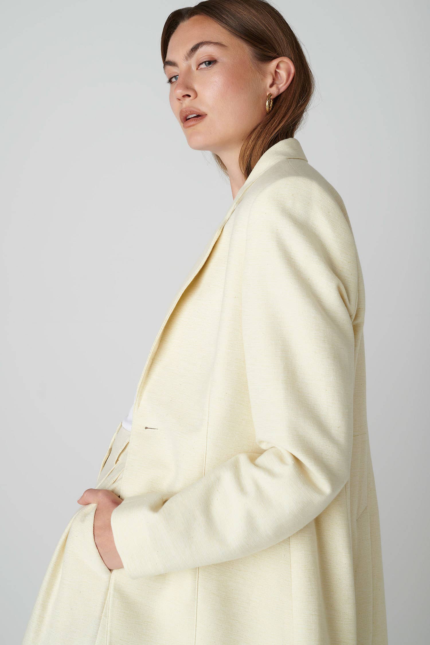 Floria - Wholesale Blazer - Women's - Janne Blazer - Golden Sand