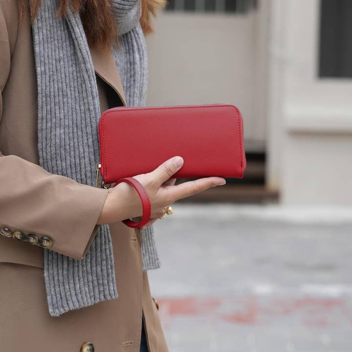 MKF Collection - Wholesale Satchel - Women's - Ruth Vegan Leather Women Satchel Bag with Wallet by Mia K22