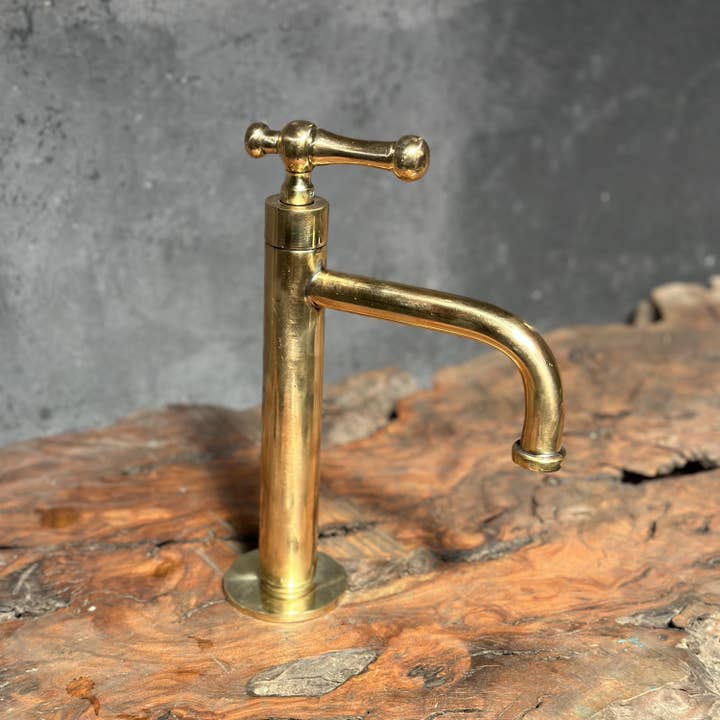 Artihand - Wholesale Kitchen Tool/Gadget - Unlacquered Brass Bathroom Faucet, Victorian Bathroom Faucet3