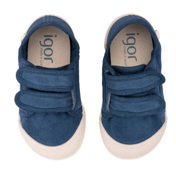Pituka Wear - Wholesale Slip On Sneakers - Kids - LONA BAREFOOT IGOR W/ VELCRO