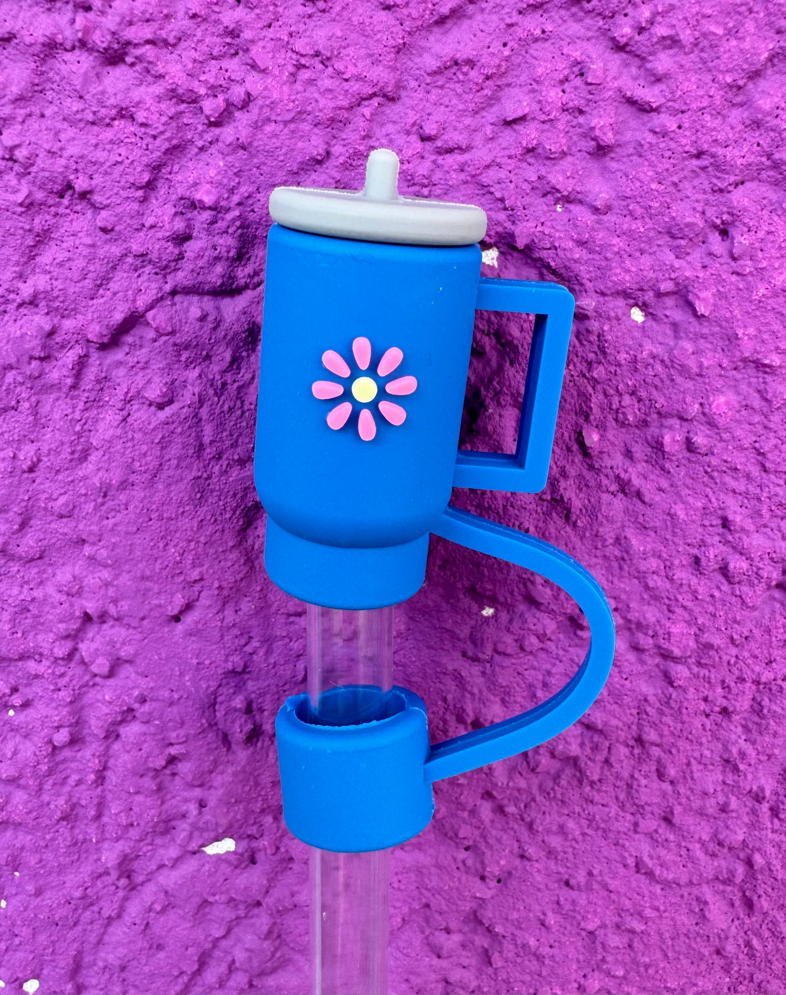 Briano Wholesale - Wholesale Drinking Straw - Tumbler Flower Large Straw Toppers2