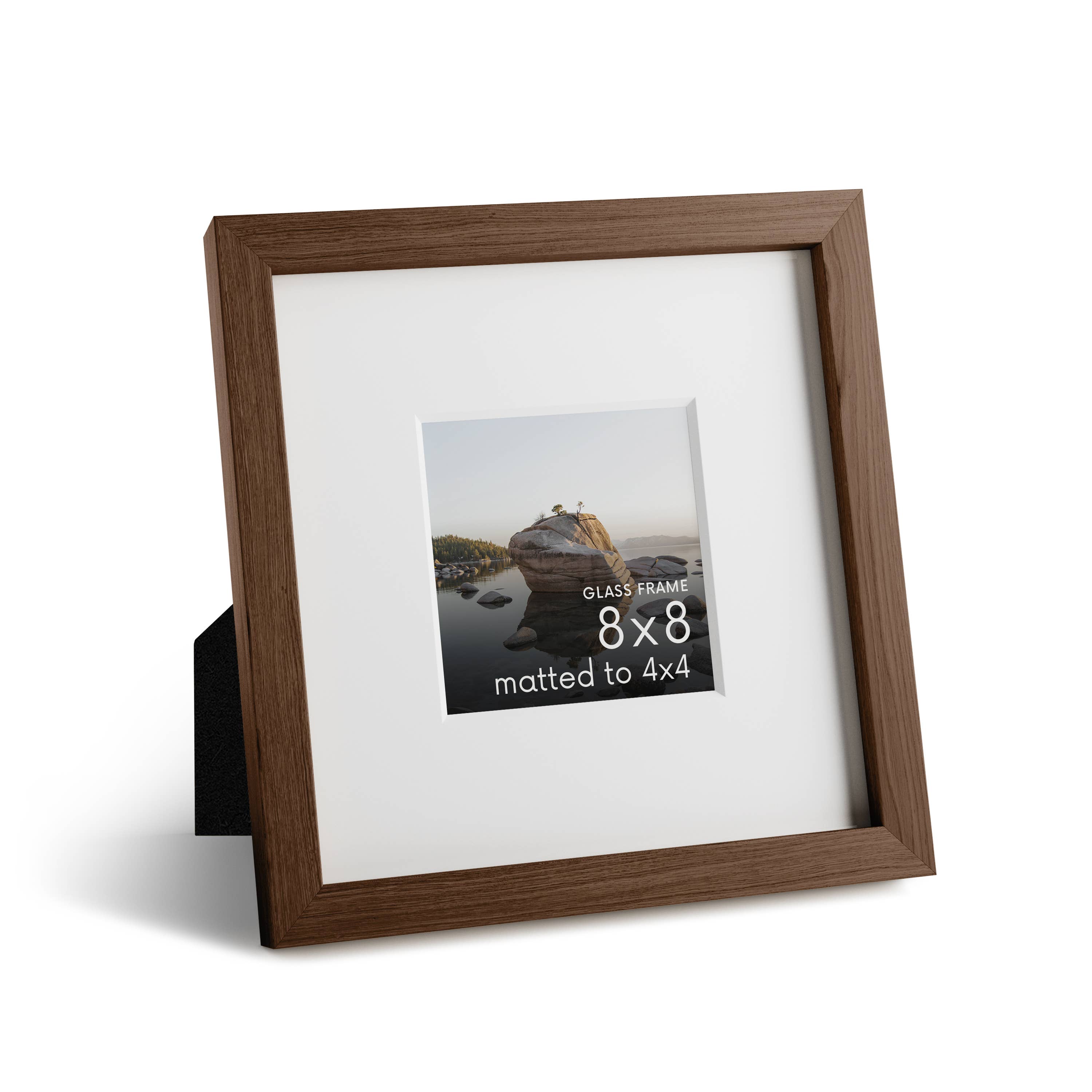 Haus and Hues - Wholesale Picture Frame - Walnut Oak Frame with Glass3
