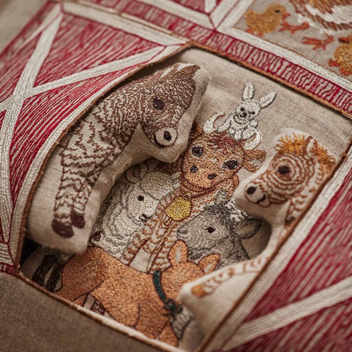 Coral & Tusk - Wholesale Throw/Decorative Pillow - Red Barn Pocket Pillow2