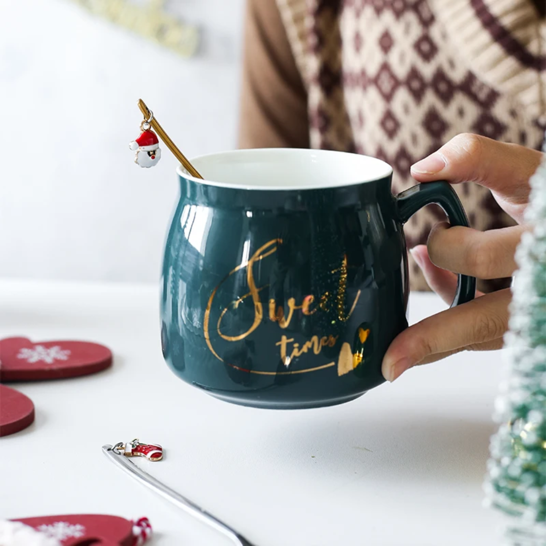 Sostraw & SmartThings - Wholesale Table Spoon (Cutlery) - Set of 6 Christmas Spoons or Forks - Silver or Gold4