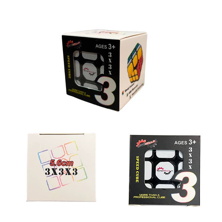 K & S WHOLESALE INC - Wholesale Puzzle - Kids - Speed Cube 3x3x3 12 CT0
