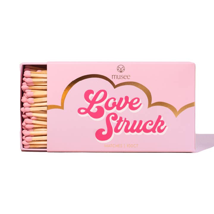 Love Struck Matches for wholesale by Musee