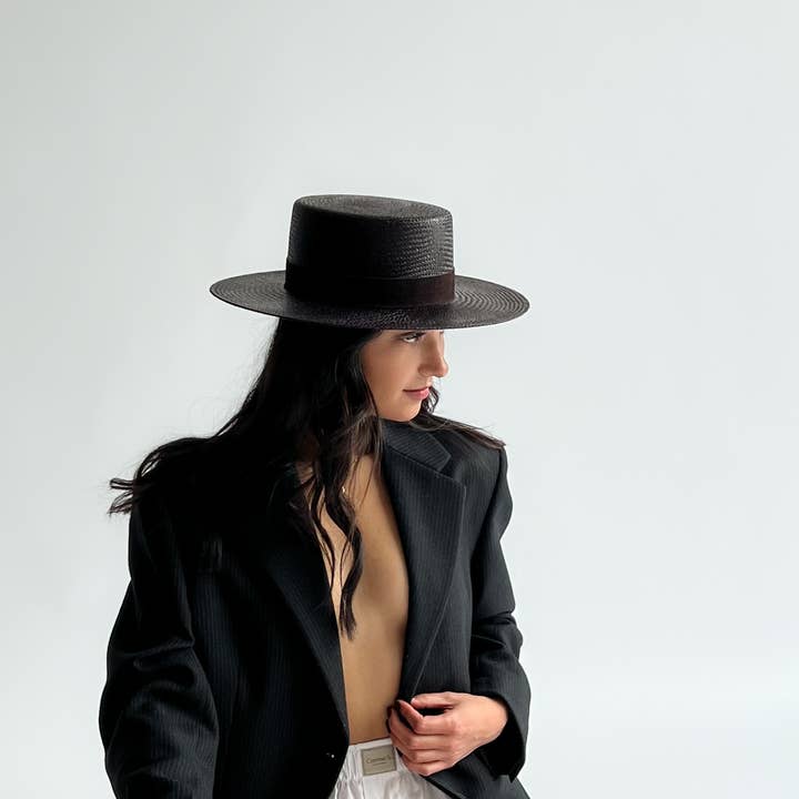 Americo Hat Company - Venta al por mayor Sombrero de paja - Unisex - Bolero de paja Panamá 'Lorenzo'5