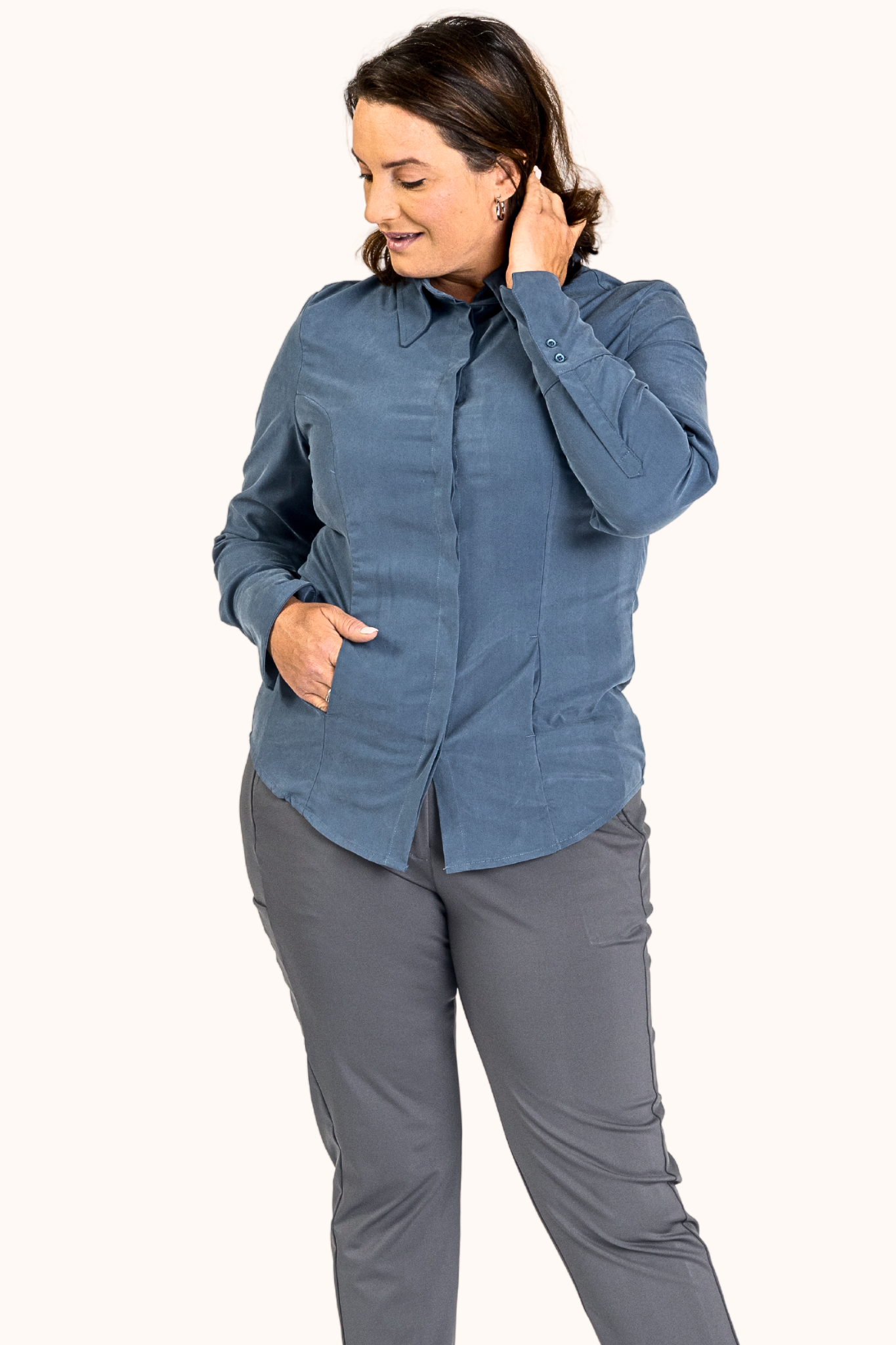 SISU-the brand - Wholesale Button Down Shirt - Women's - JACQULINE BUTTON UP 2