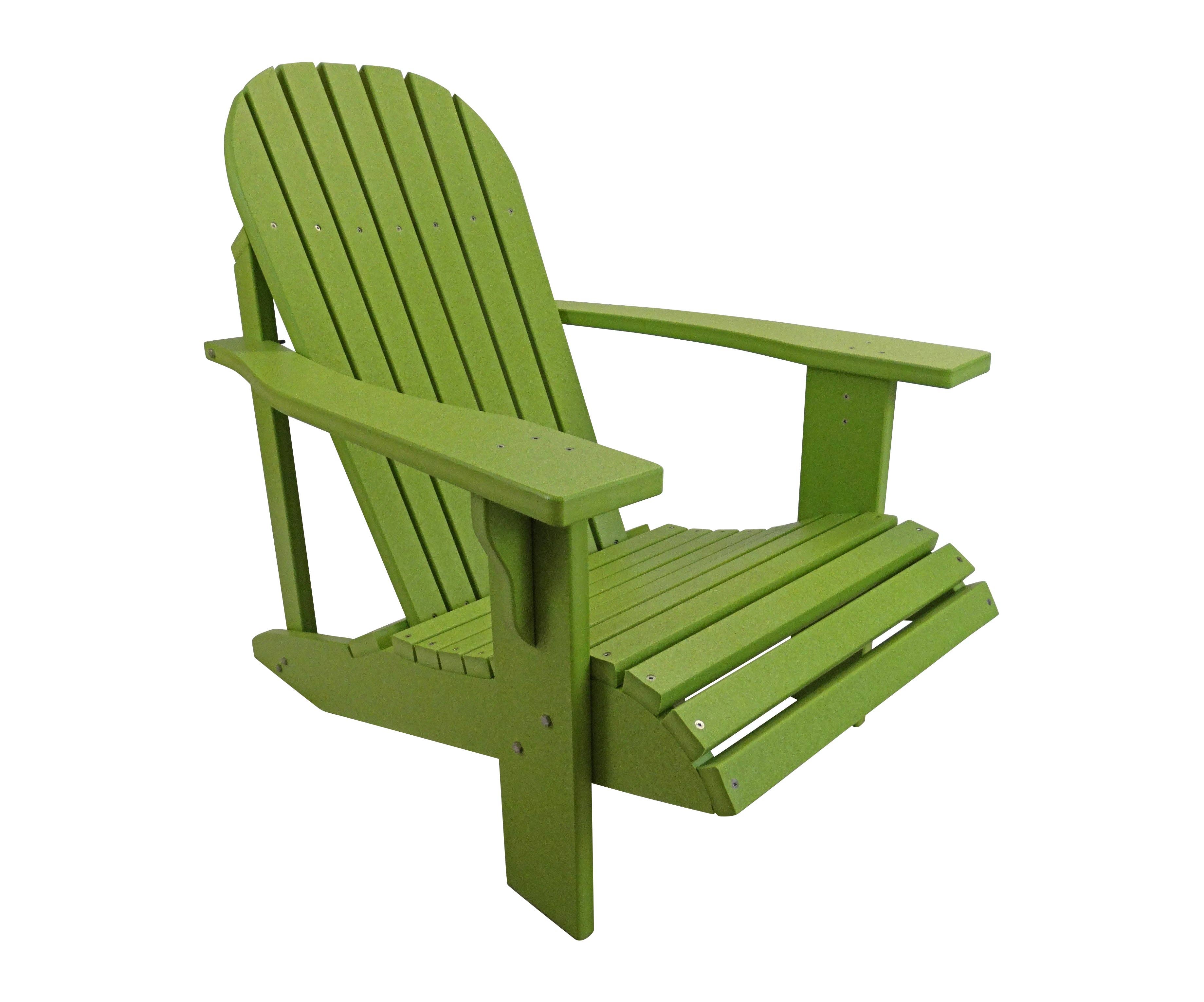 Evergreen Patio - Vente Chaise Adirondack - Chaise Poly Adirondack classique12