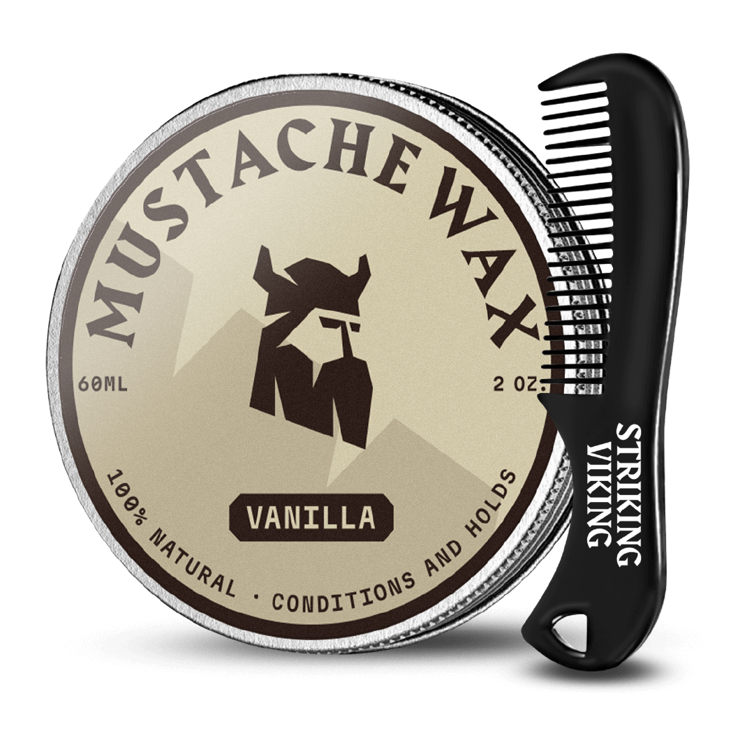 Striking Viking - Vente Produit structurant pour la barbe - Cire à moustache et peigne8
