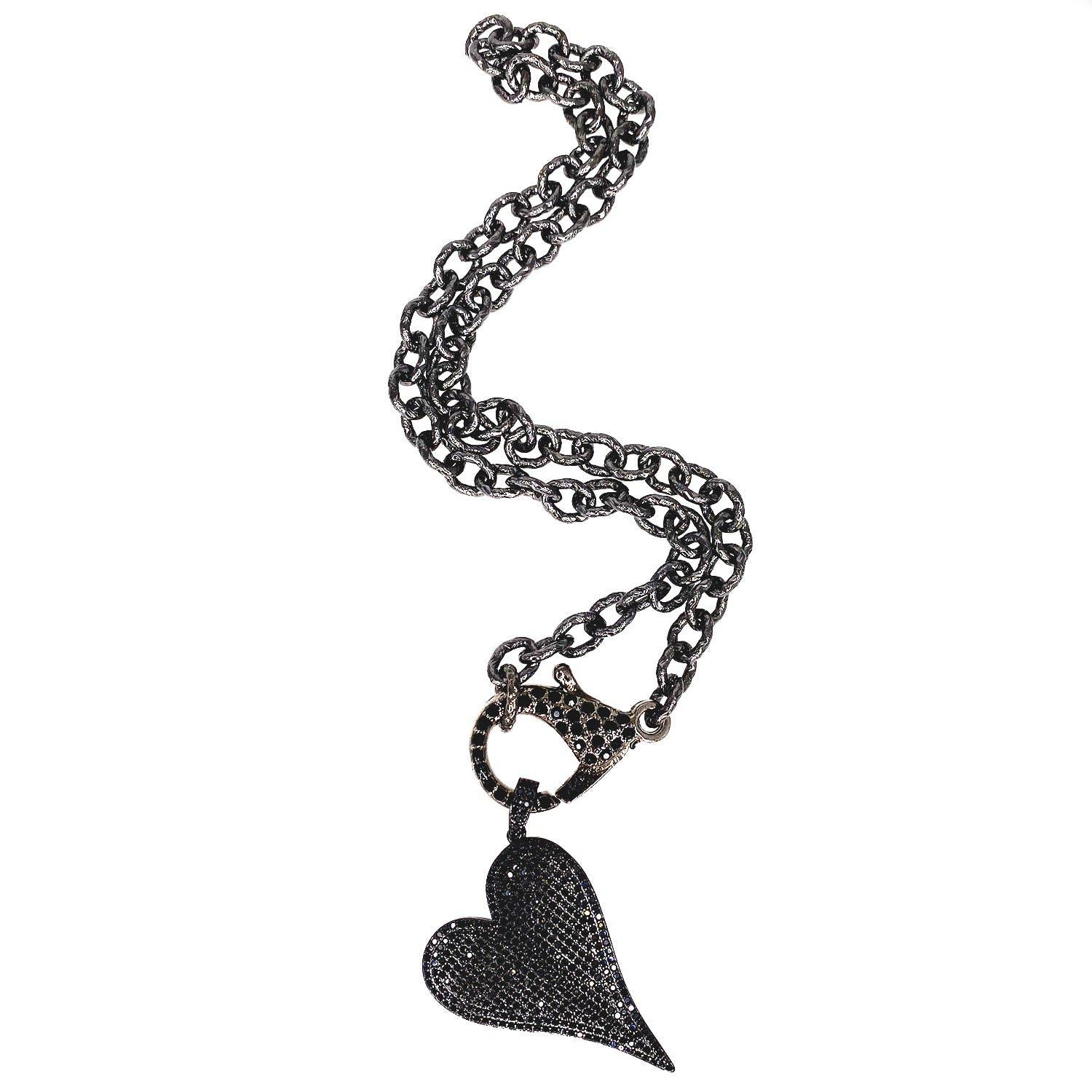 Love, Lisa - Wholesale Individual Charm/Pendant - Magnificent Slanted Heart Charm13