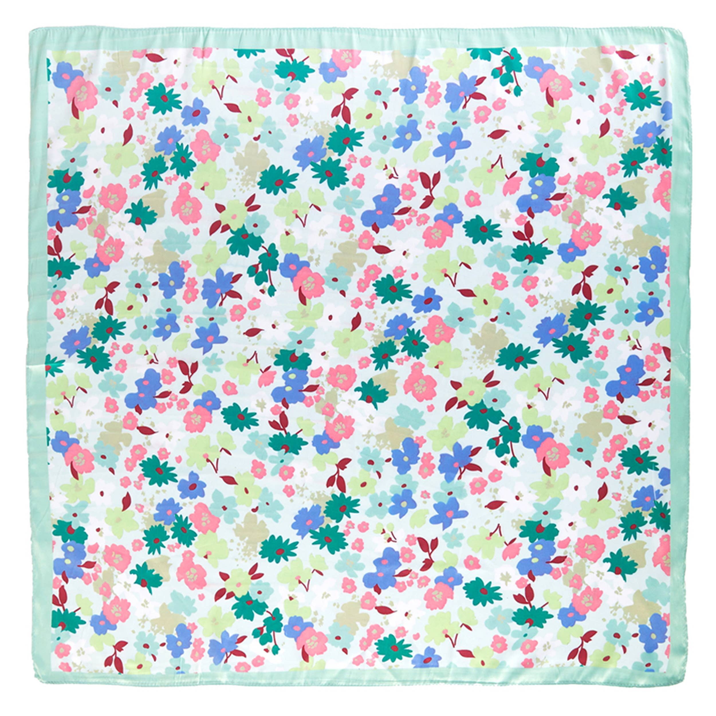 Hana - Vente Bandana – femme - Foulard d'été à imprimé petites fleurs multicolores4
