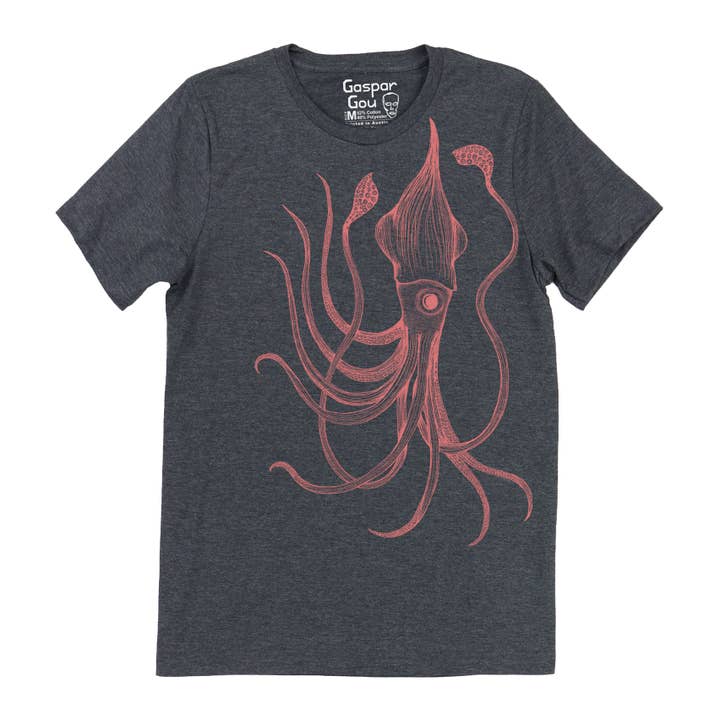 Squid Charlie Tee for wholesale by Supermaggie @ Faire