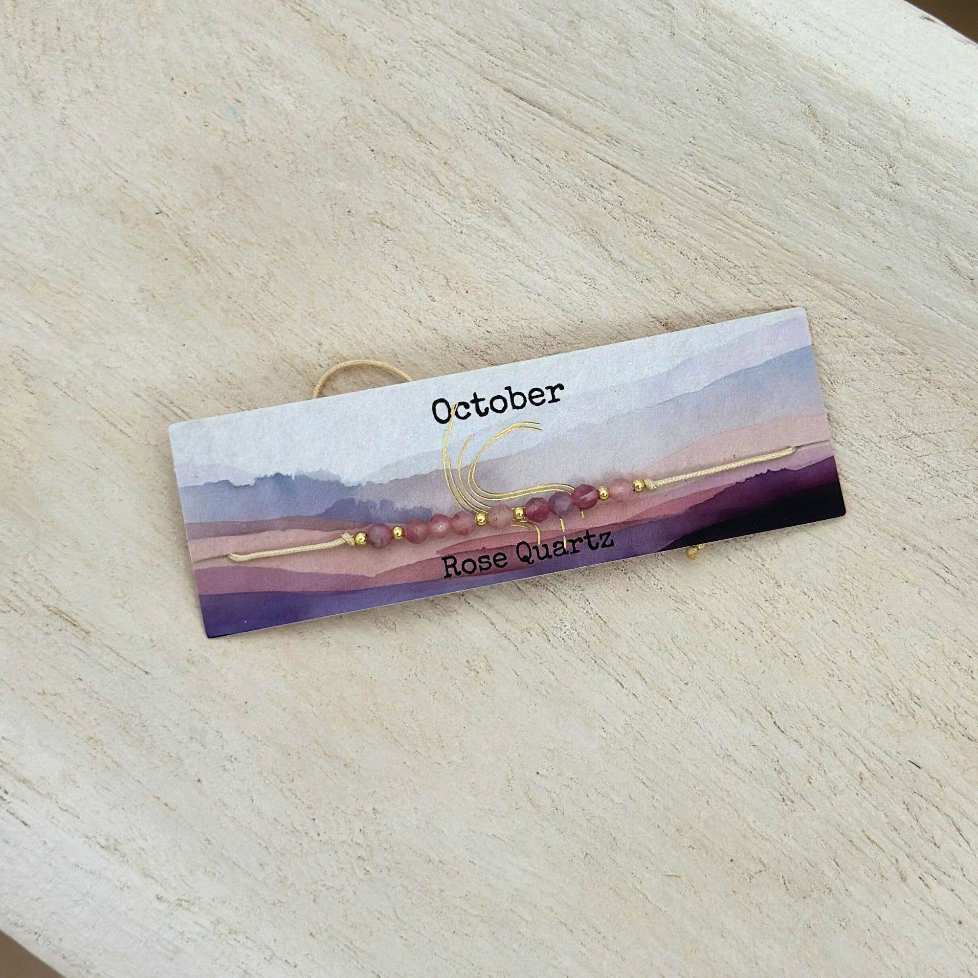 Picki Nicki - Wholesale Jewelry Set - Birthstone Bracelet Gemstone Sets on Cards14