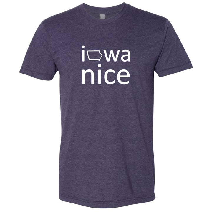 Tee-shirt Iowa Nice pour la vente par Iowa Awesome
